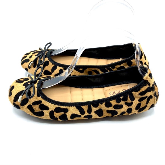 me too halle ballet flat leopard